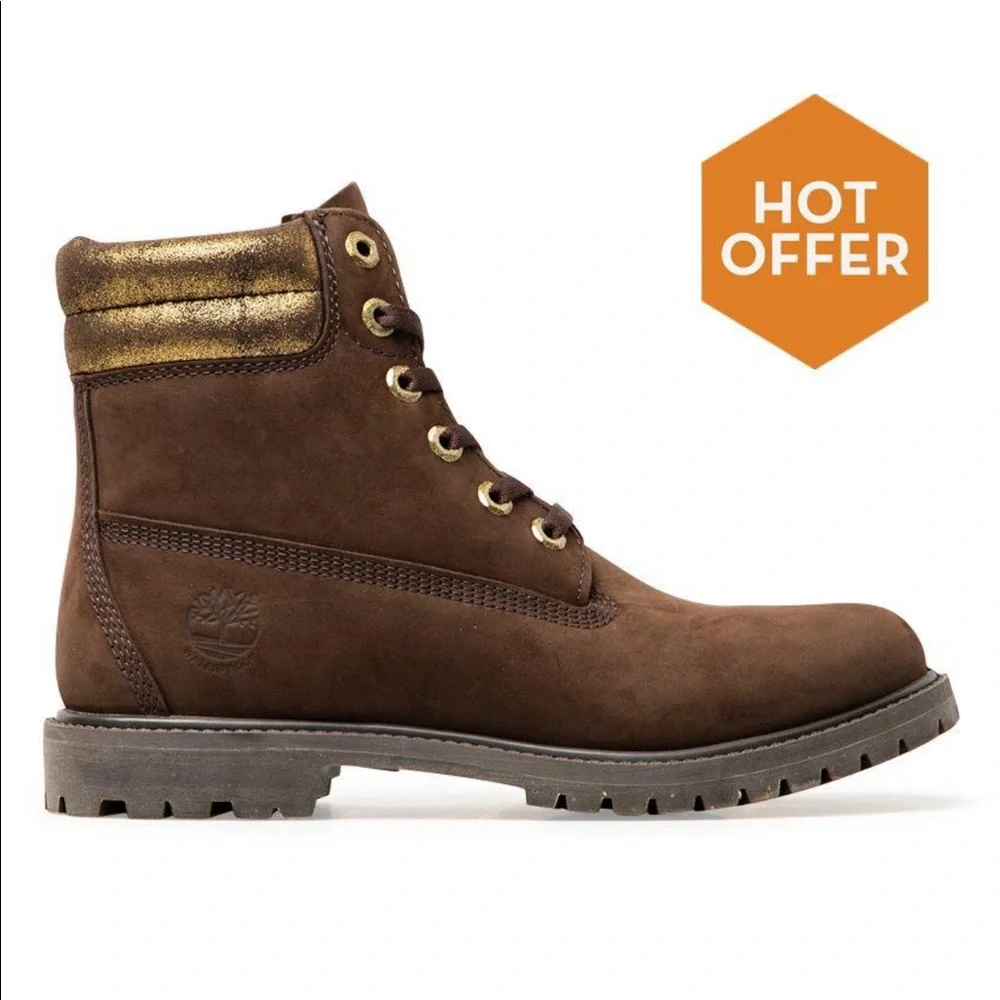 NEW TIMBERLAND WOMEN'S WATERVILLE 6-INCH BOOT